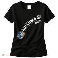 Artemis 11 2026 Back To The Moon Logo Women's T-Shirt thumb 0