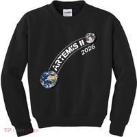Artemis 11 2026 Back To The Moon Logo Kids Sweatshirt thumb 0