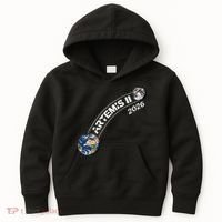 Artemis 11 2026 Back To The Moon Logo Kids Hoodie thumb 0