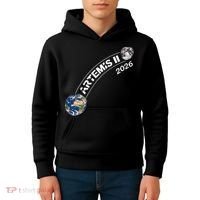 Artemis 11 2026 Back To The Moon Logo Kids Hoodie thumb 4