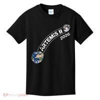 Artemis 11 2026 Back To The Moon Logo Kids T-Shirt thumb 0