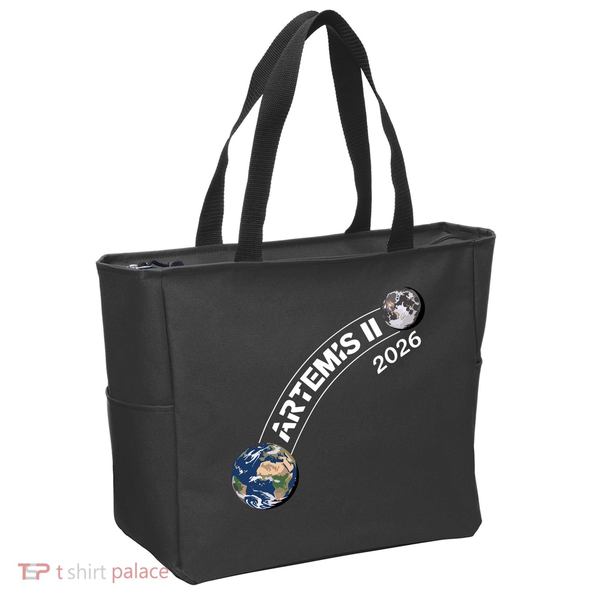 Artemis 11 2026 Back To The Moon Logo Tote Bag