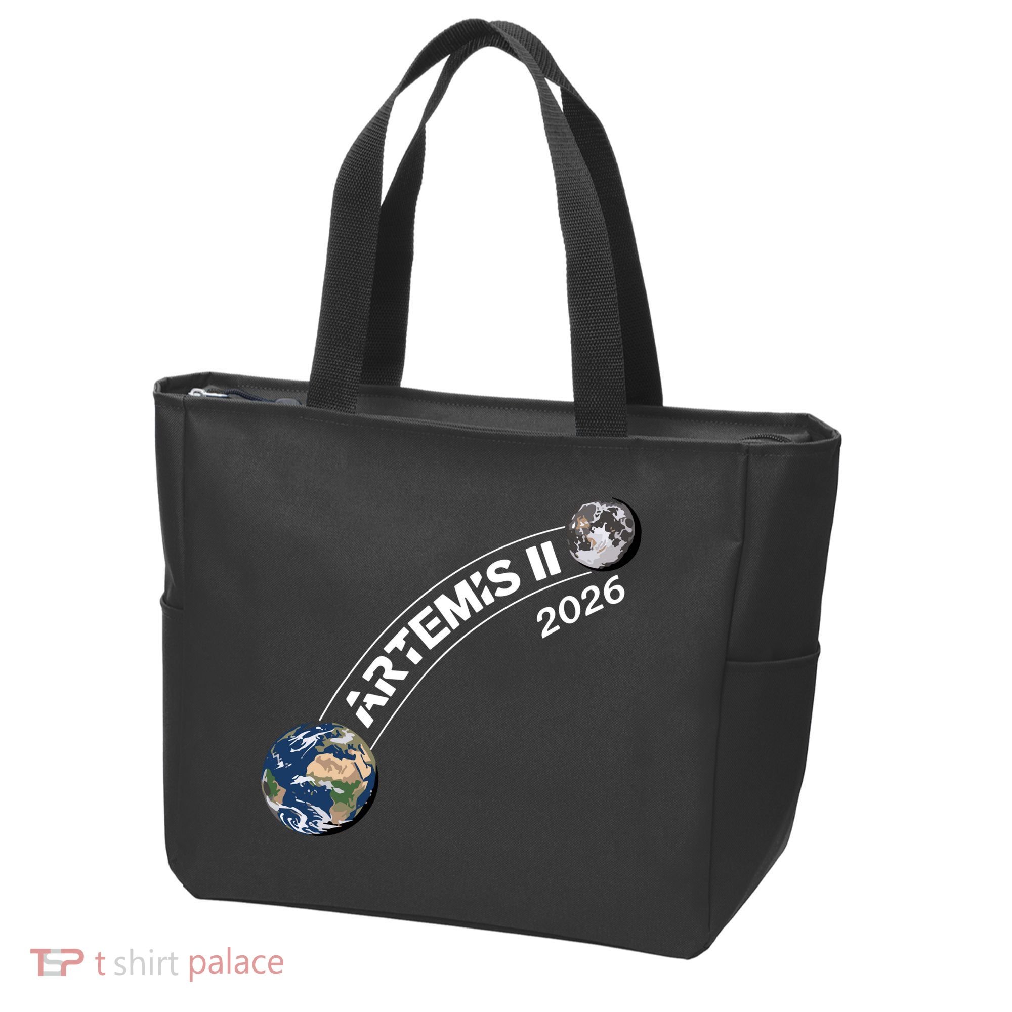Artemis 11 2026 Back To The Moon Logo Tote Bag