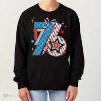 America 1776 4th Of July Retro 80s Style Women's Sweatshirt thumb 0