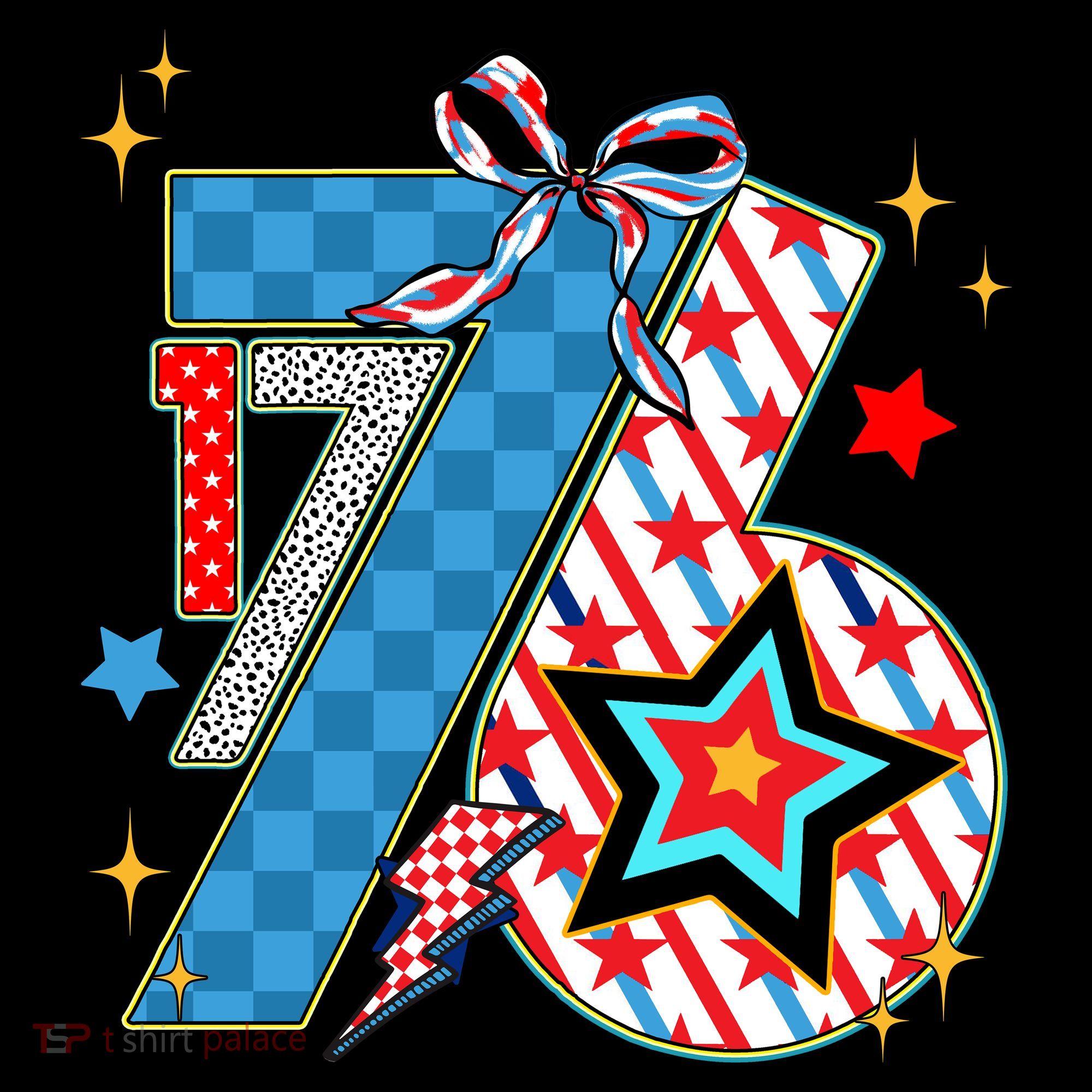America 1776 4th Of July Retro 80s Style 16oz Travel Tumbler