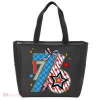 America 1776 4th Of July Retro 80s Style Tote Bag thumb 0