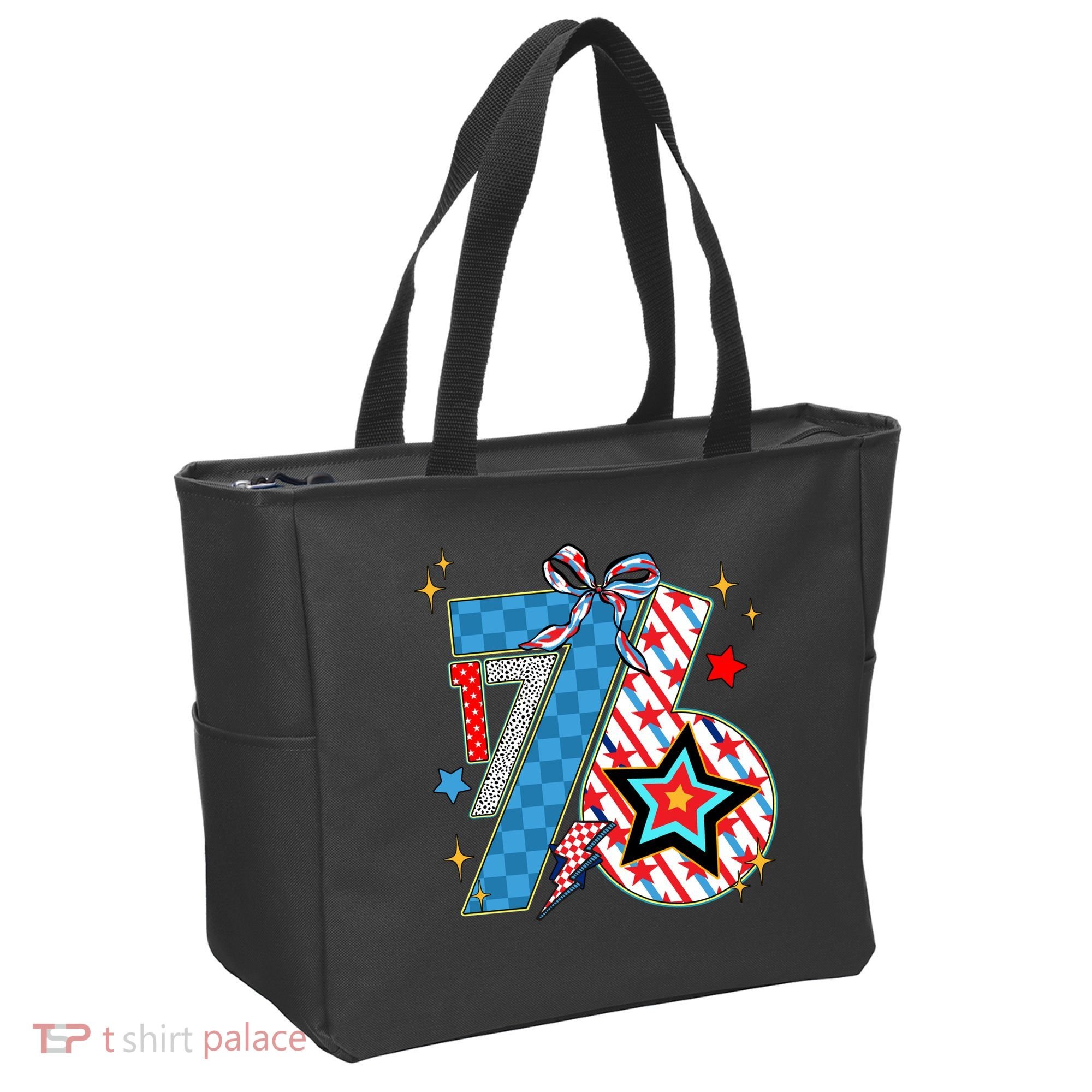 America 1776 4th Of July Retro 80s Style Tote Bag