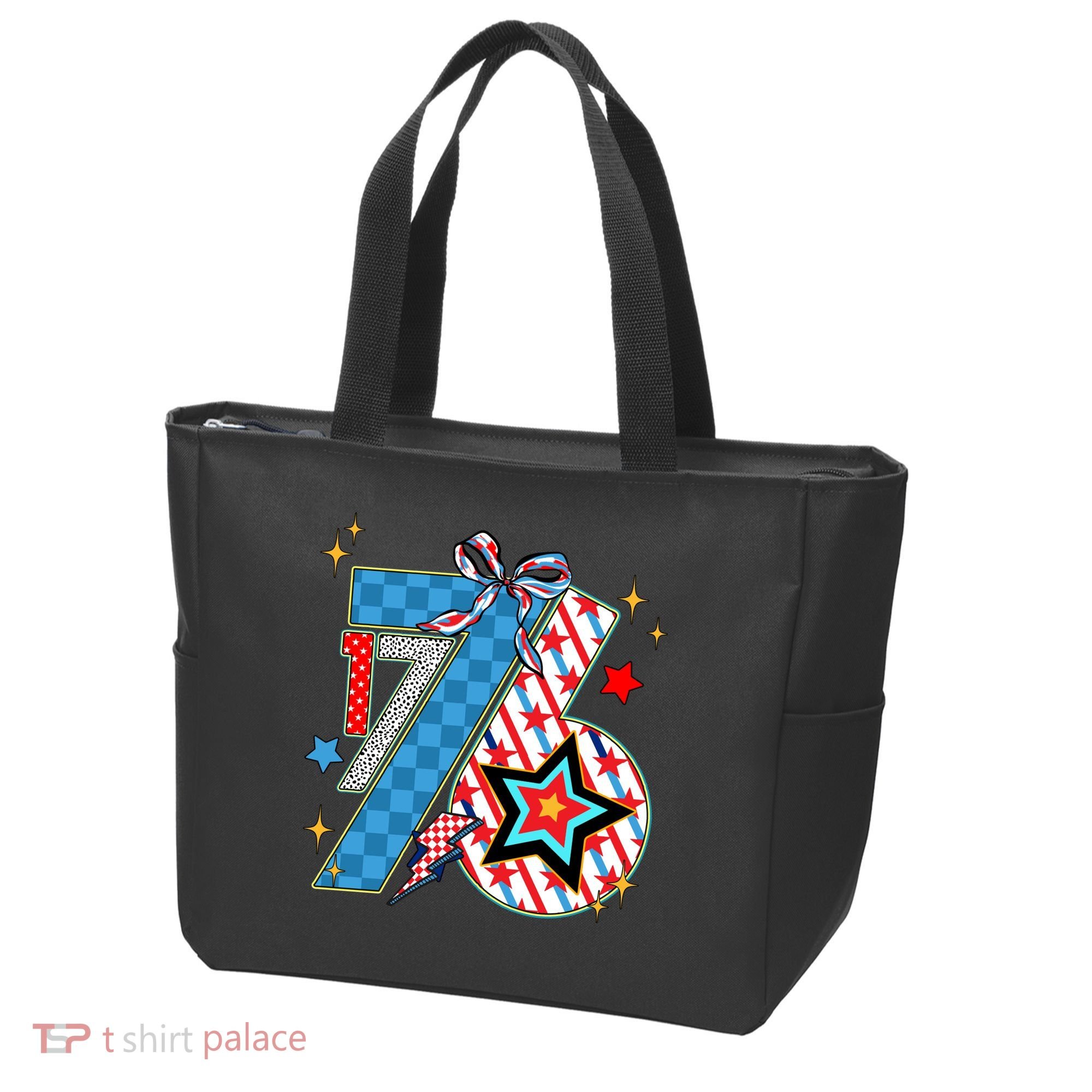 America 1776 4th Of July Retro 80s Style Tote Bag