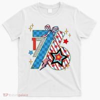 America 1776 4th Of July Retro 80s Style T-Shirt thumb 0
