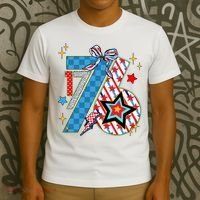 America 1776 4th Of July Retro 80s Style T-Shirt thumb 3