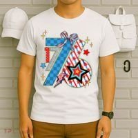 America 1776 4th Of July Retro 80s Style T-Shirt thumb 6