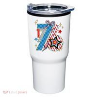 America 1776 4th Of July Retro 80s Style Tumbler thumb 0