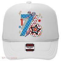America 1776 4th Of July Retro 80s Style Hat thumb 0