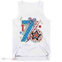 America 1776 4th Of July Retro 80s Style Tank Top thumb 0