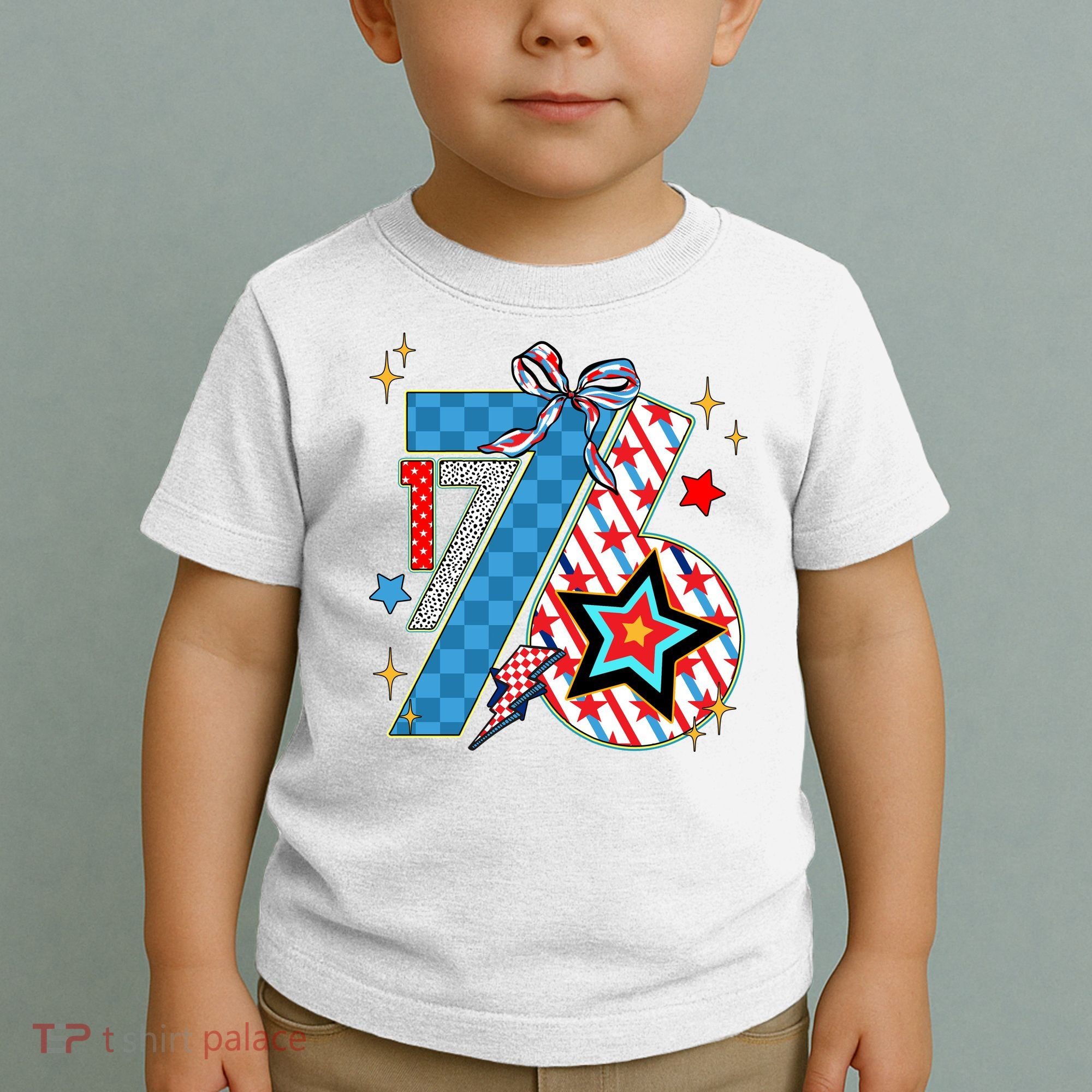 America 1776 4th Of July Retro 80s Style Toddler T-Shirt