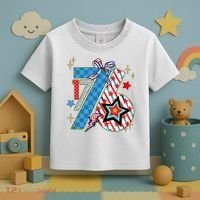 America 1776 4th Of July Retro 80s Style Toddler T-Shirt thumb 3
