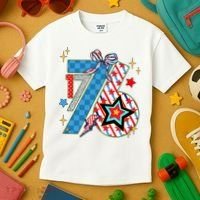 America 1776 4th Of July Retro 80s Style Kids T-Shirt thumb 3