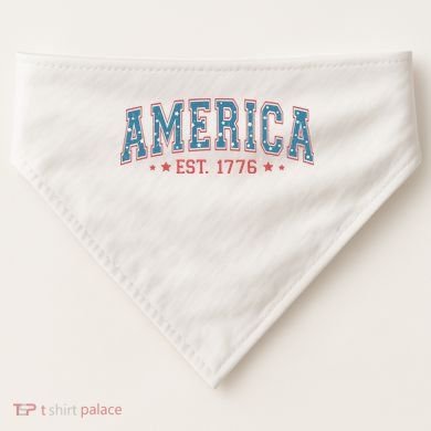 America 1776 USA-Made Doggie Bandana