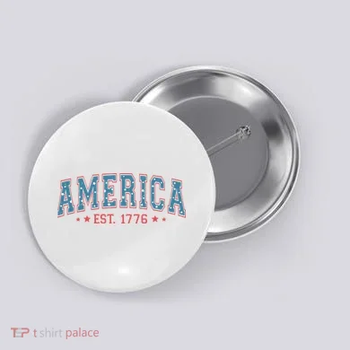 America 1776 Button
