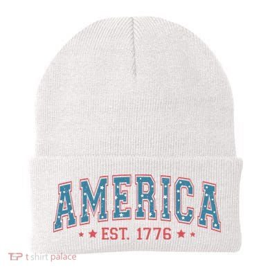 America 1776 Beanie