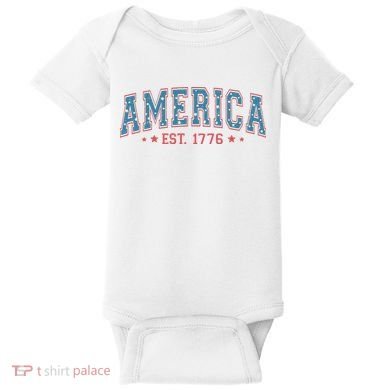 America 1776 Baby Bodysuit