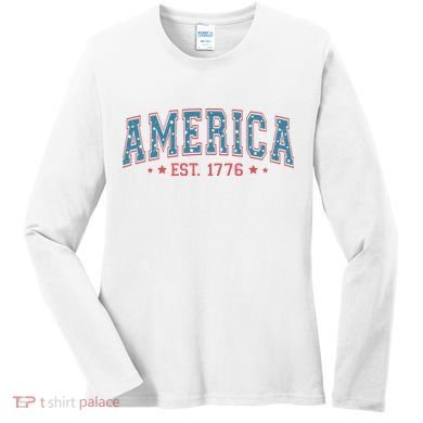 America 1776 Women's Long Sleeve Shirt