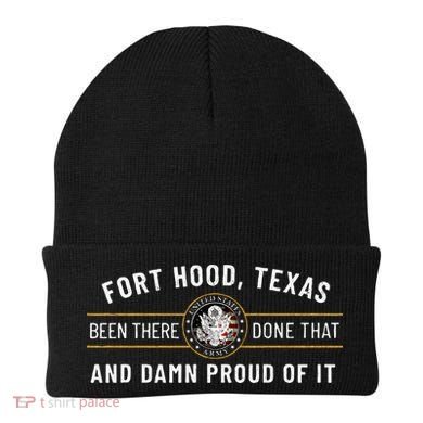 Army 1st Cavalry Division Fort Hood Texas Veteran Gift Beanie