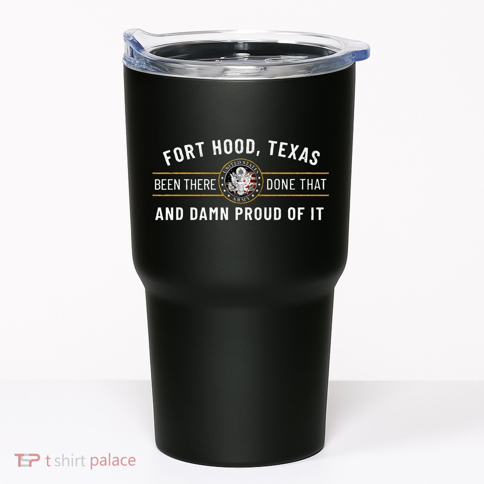 Army 1st Cavalry Division Fort Hood Texas Veteran Gift Tumbler