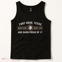 Army 1st Cavalry Division Fort Hood Texas Veteran Gift Tank Top thumb 2