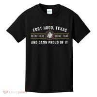 Army 1st Cavalry Division Fort Hood Texas Veteran Gift Kids T-Shirt thumb 0