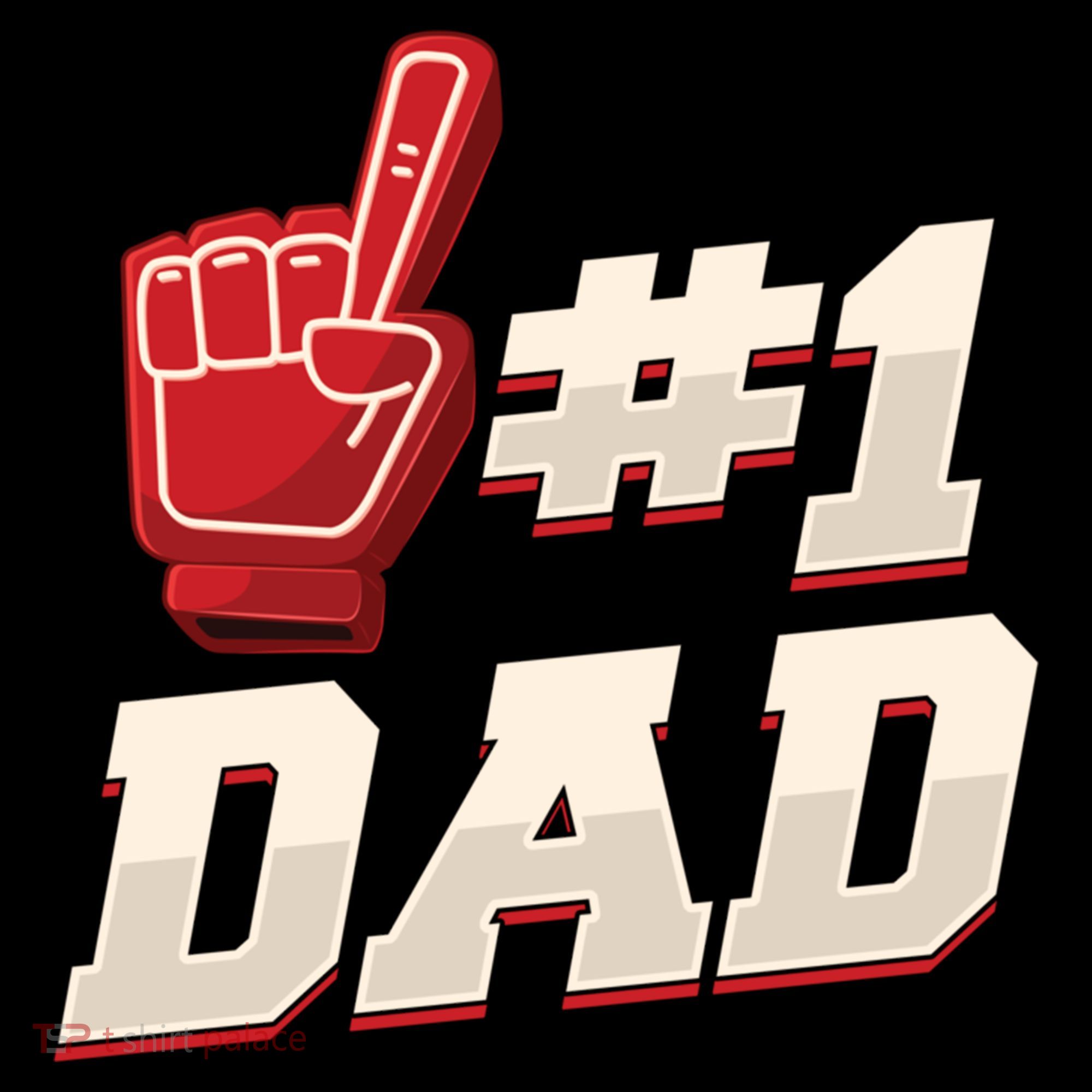 Athletic # 1 Dad Number 1 Father Dad FatherS Day Gift Coffee Mug