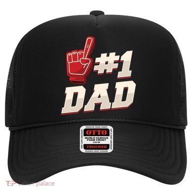 Athletic # 1 Dad Number 1 Father Dad FatherS Day Gift Hat
