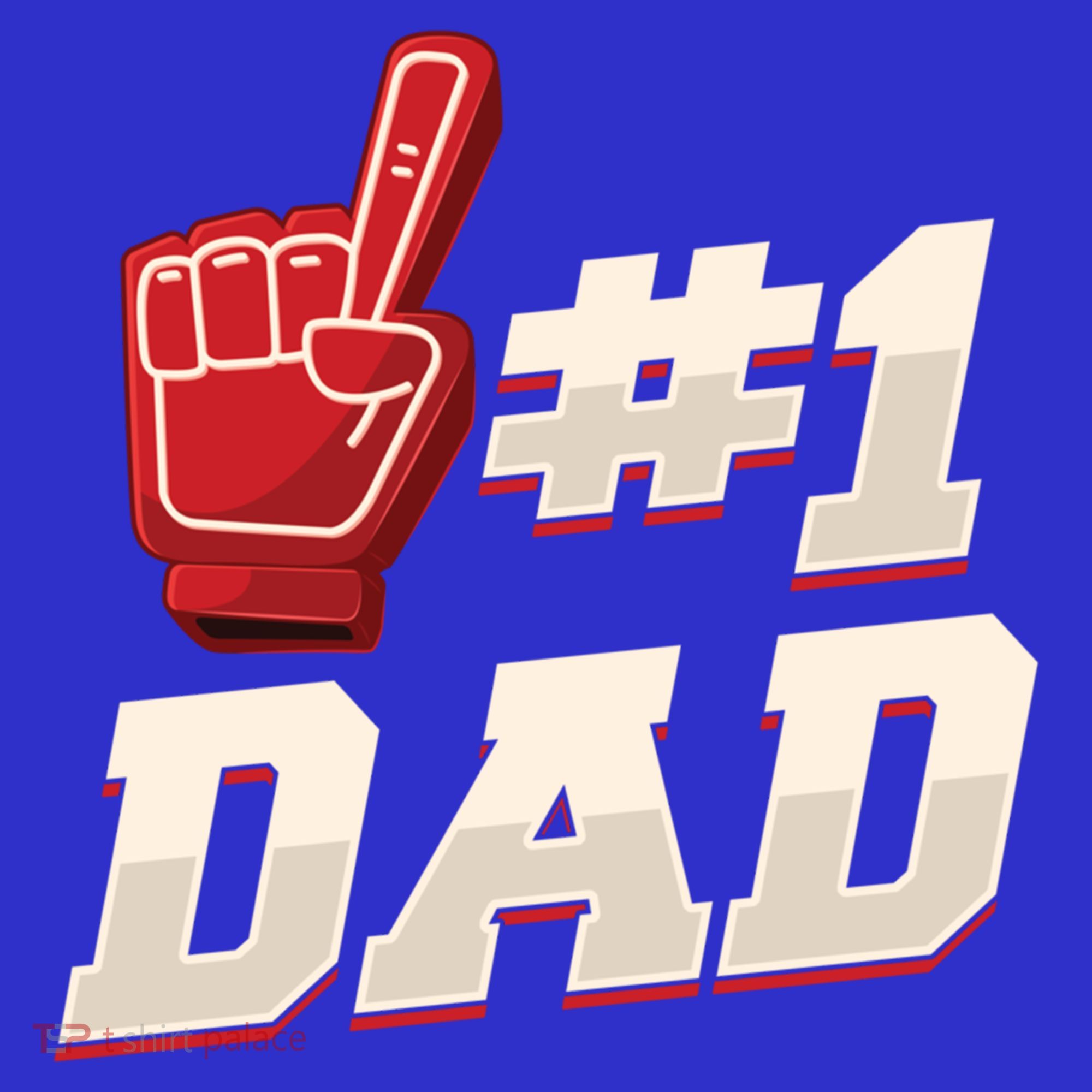 Athletic # 1 Dad Number 1 Father Dad FatherS Day Gift Hoodie