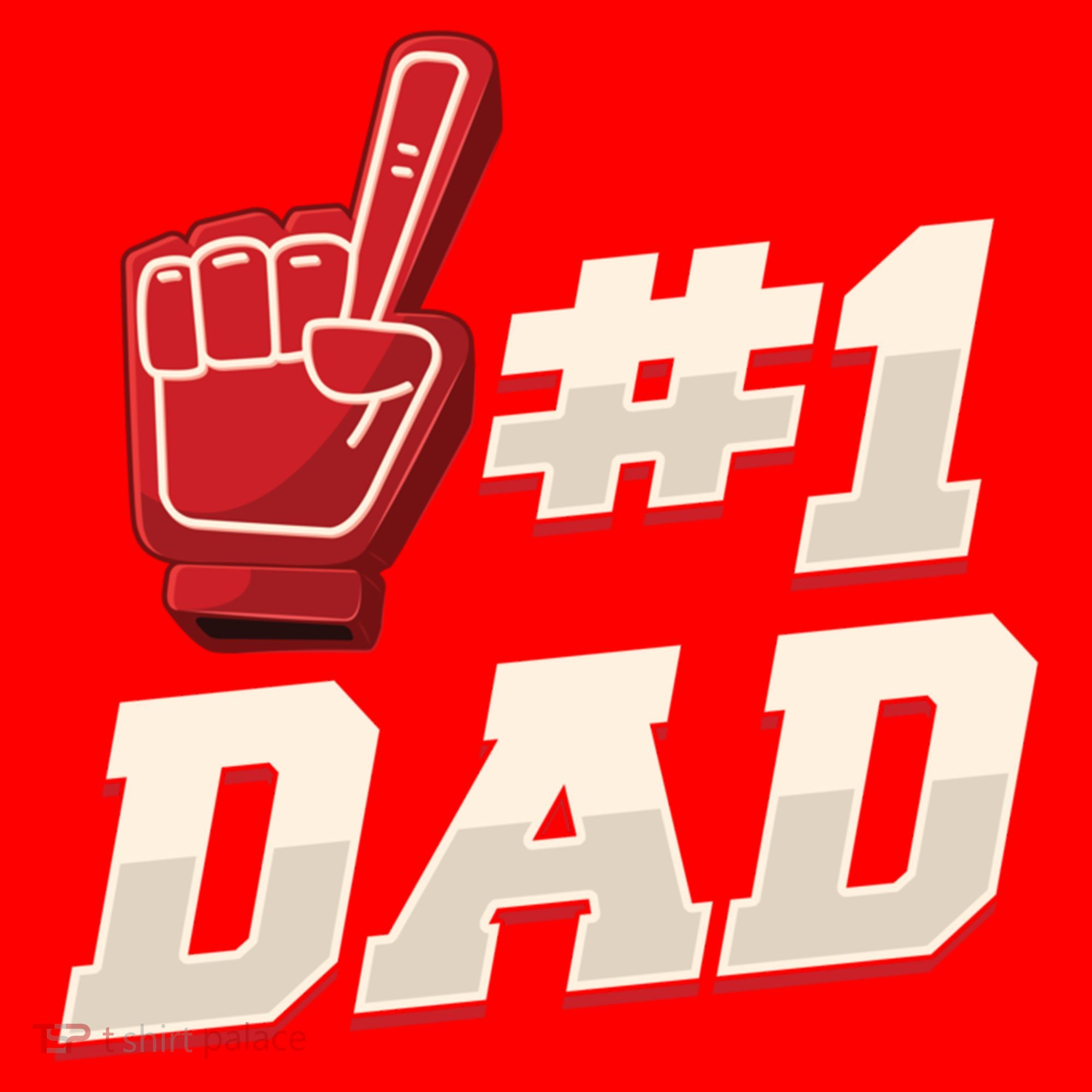 Athletic # 1 Dad Number 1 Father Dad FatherS Day Gift Santa Hat