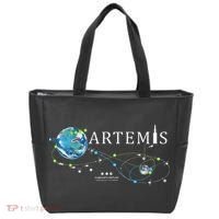 Artemis 1 Route Map SLS Rocket Launch Mission To The Moon Tote Bag thumb 0