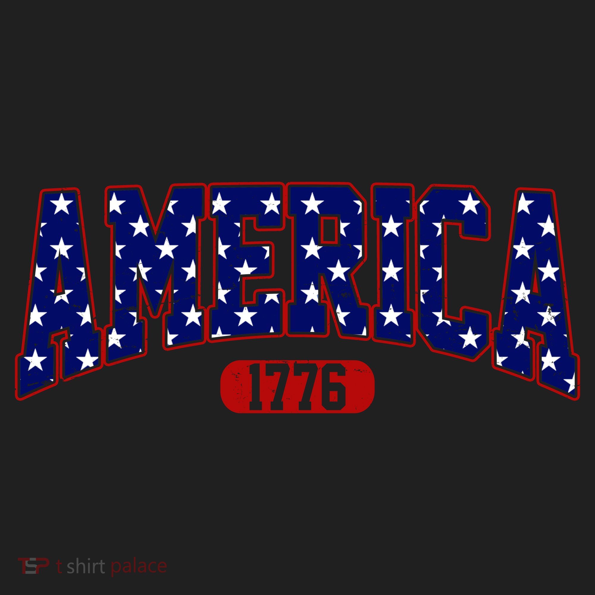 America 1776 Retro 4th Of July Independence Day  Women's Sweatshirt