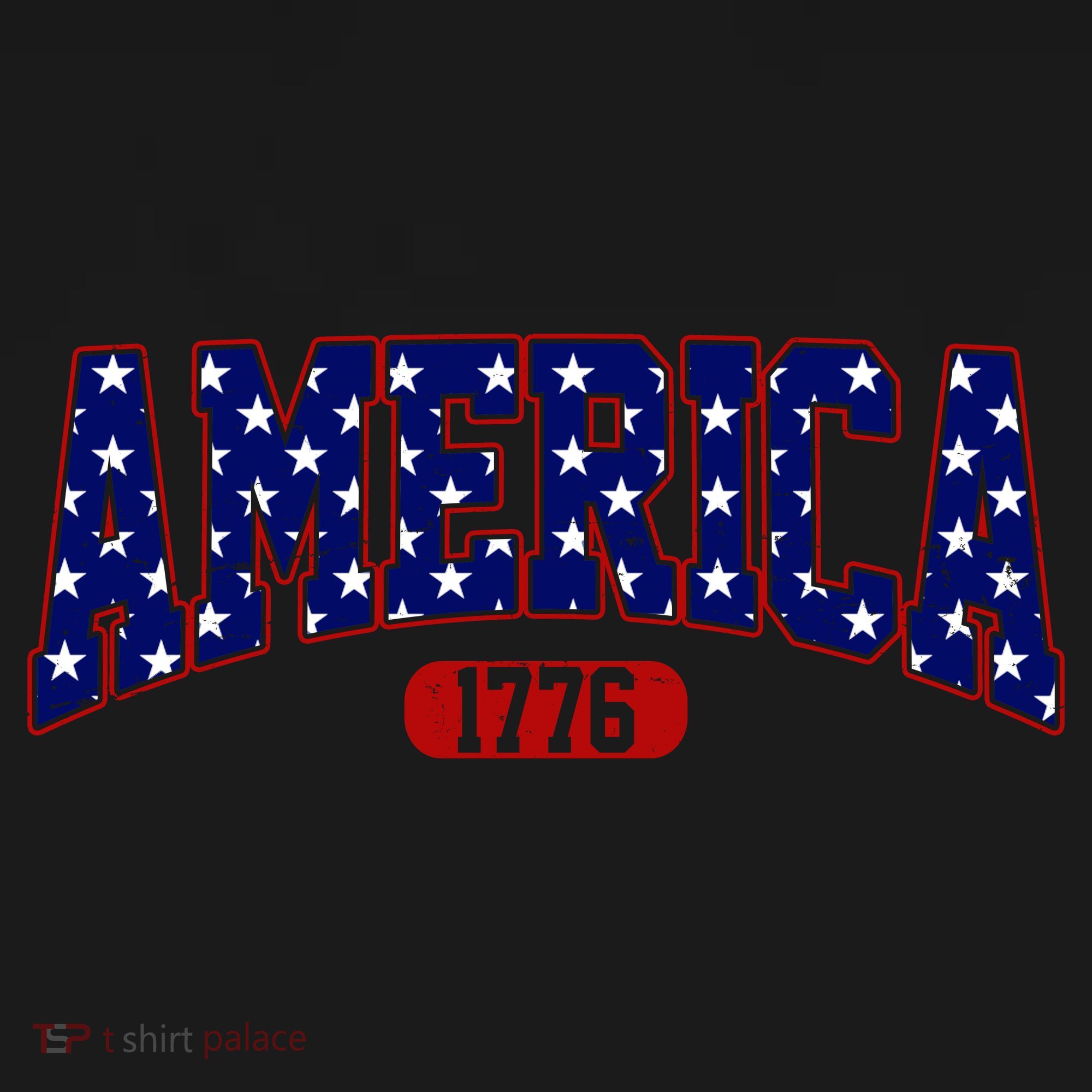 America 1776 Retro 4th Of July Independence Day  Coaster