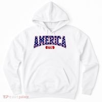 America 1776 Retro 4th Of July Independence Day  Hoodie thumb 0