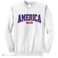 America 1776 Retro 4th Of July Independence Day  Sweatshirt thumb 0
