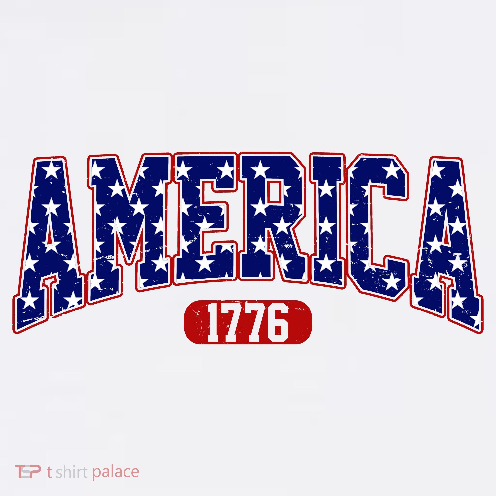 America 1776 Retro 4th Of July Independence Day  T-Shirt
