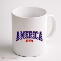 America 1776 Retro 4th Of July Independence Day  Coffee Mug thumb 1