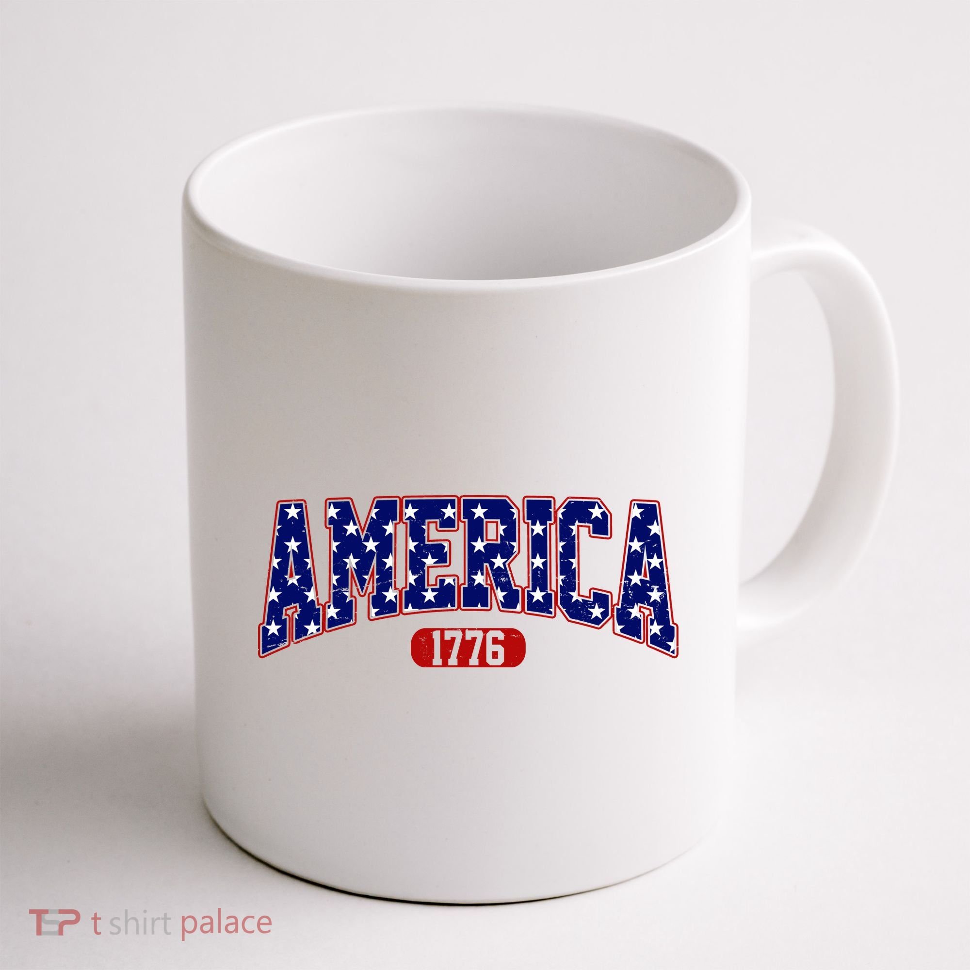 America 1776 Retro 4th Of July Independence Day  Coffee Mug