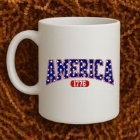 America 1776 Retro 4th Of July Independence Day  Coffee Mug thumb 2