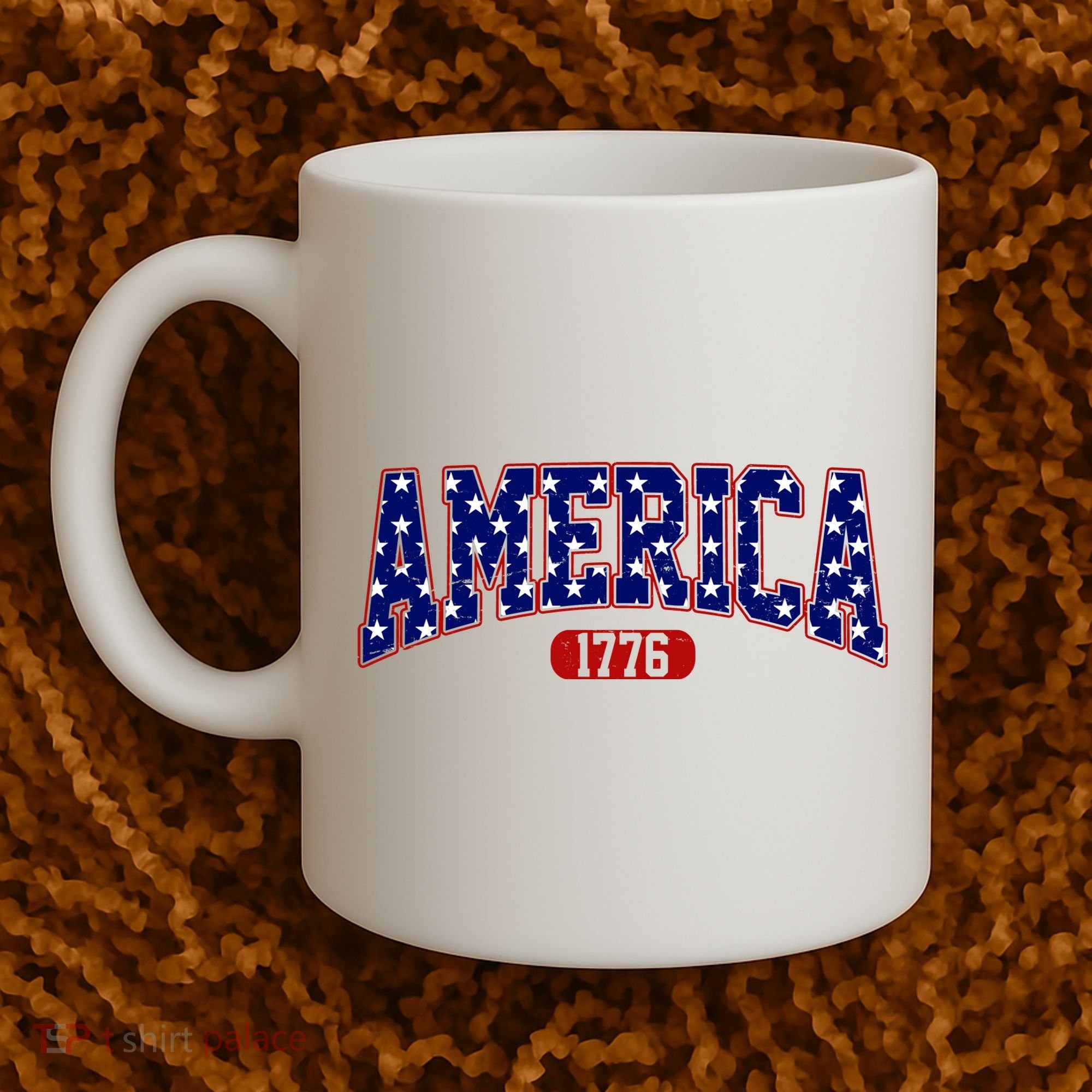 America 1776 Retro 4th Of July Independence Day  Coffee Mug