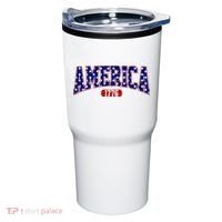 America 1776 Retro 4th Of July Independence Day  Tumbler thumb 0