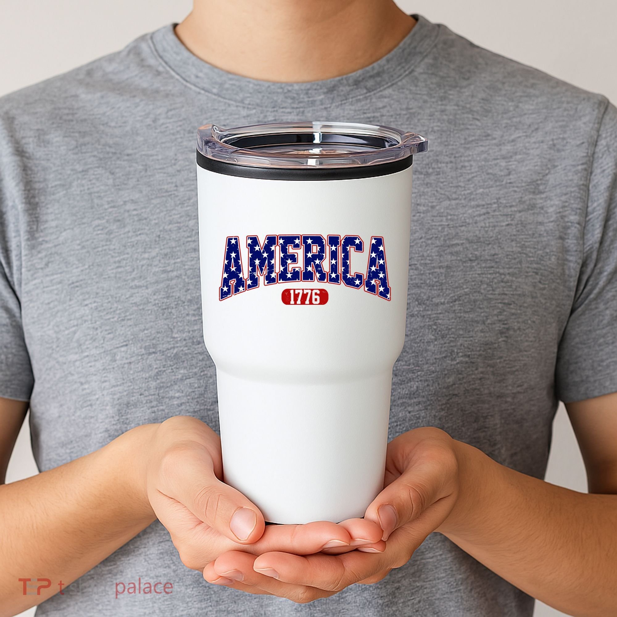 America 1776 Retro 4th Of July Independence Day  Tumbler
