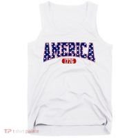 America 1776 Retro 4th Of July Independence Day  Tank Top thumb 0