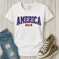 America 1776 Retro 4th Of July Independence Day  Women's T-Shirt thumb 3
