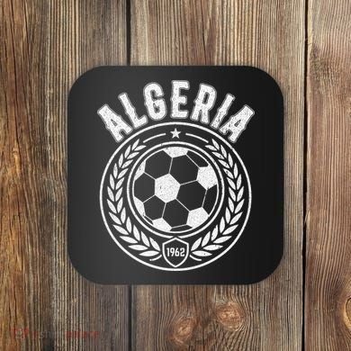 Algeria 1962 Soccer Vintage Coaster