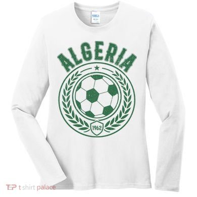 Algeria 1962 Soccer Vintage Women's Long Sleeve Shirt
